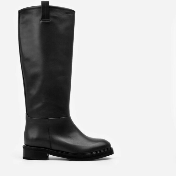 Like New Flattered Frances Tall Leather Boot - Picture 6 of 16